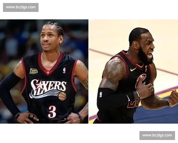 艾弗森调侃新秀詹姆斯:05 全明星赛前的老将风范 艾弗森调侃新秀詹姆斯:05 全明星赛前的老将风范